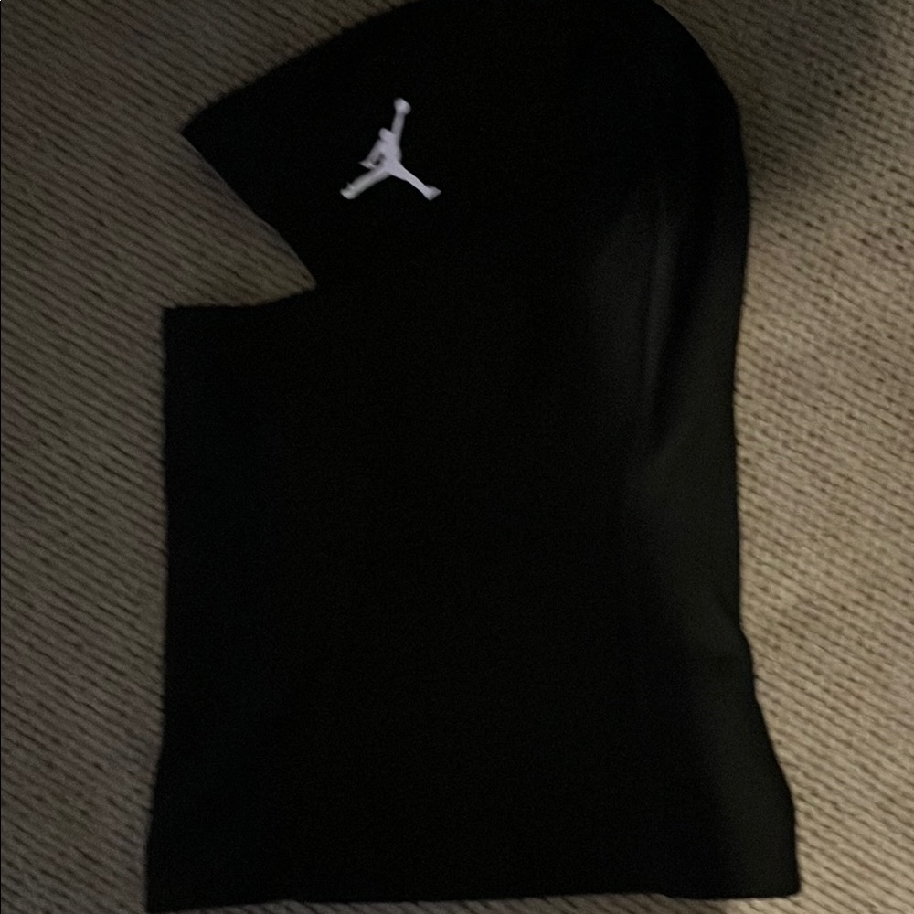 Jordan Black Balaclava with White Logo - Picture 1 of 2